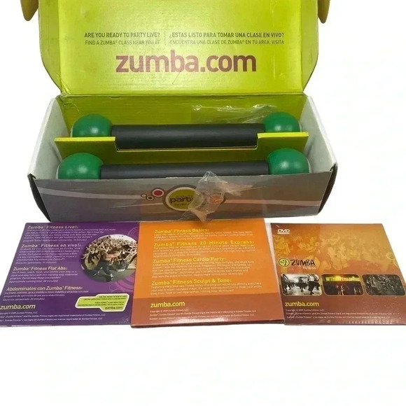 Zumba Fitness Join The Party Toning Weights Sticks - Picture 6 of 6